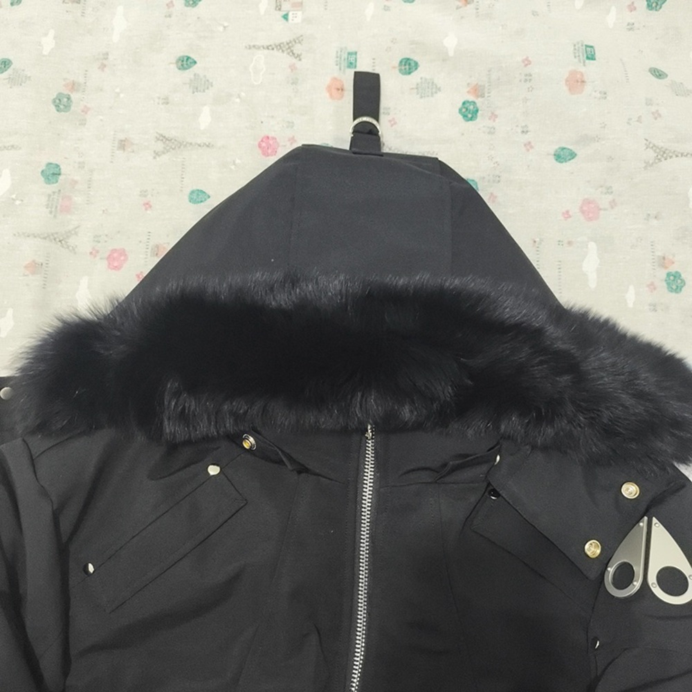 Moose Knuckles Black Extreme Cold Weather Down Jacket - Picture 2 of 15